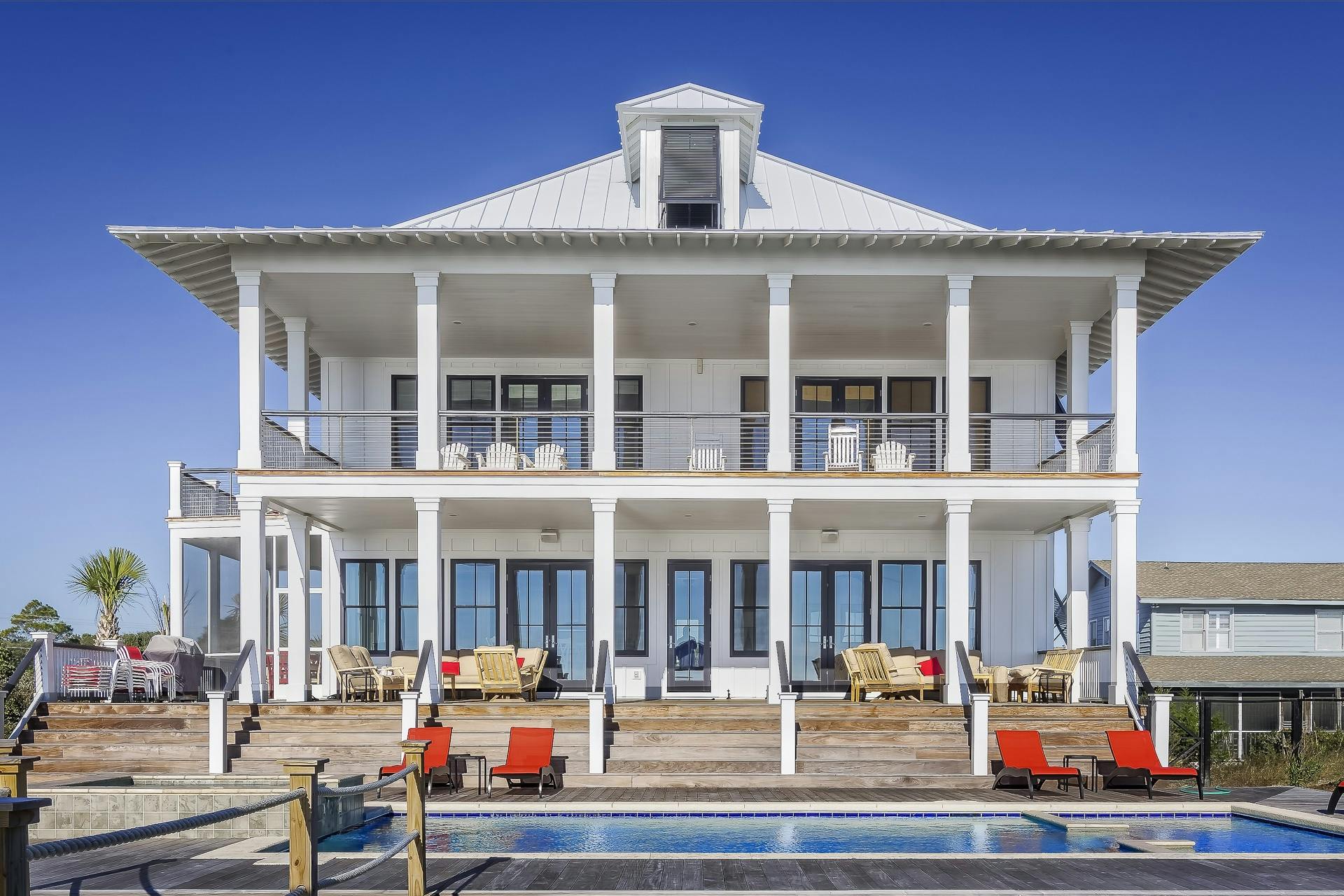 Large residential estate with classic architecture