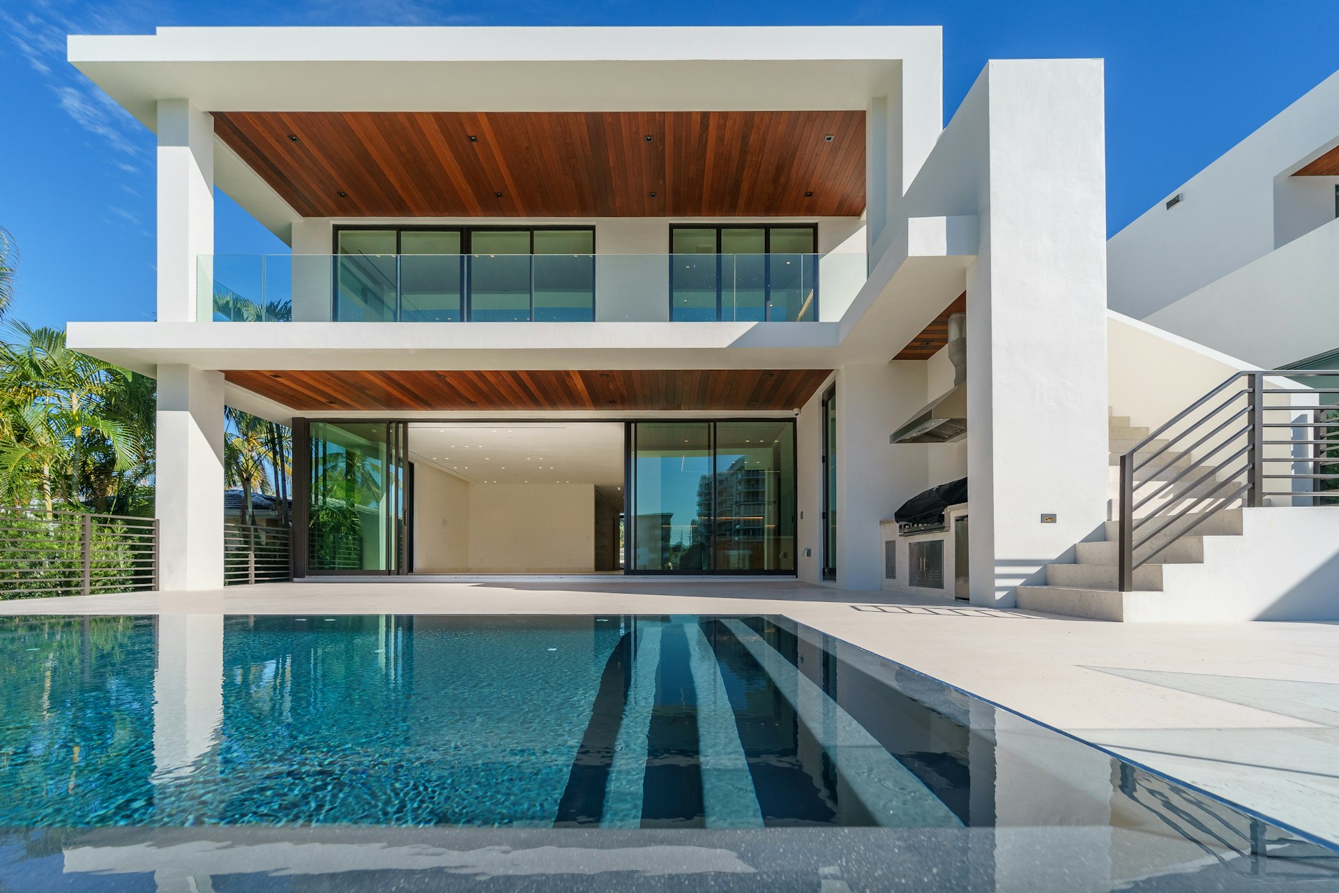 Contemporary luxury estate with minimalist design